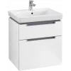 Villeroy & Boch Subway 2.0 Тумба под раковину, 2 выдвижных ящика, 587 x 590 x 454 mm, White Matt A90900MS