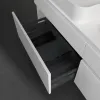 Villeroy & Boch Legato Тумба под раковину, с подсветкой, 4 выдвижных ящика, 1600 x 550 x 500 mm, Glossy White / Glossy White B768L0DH