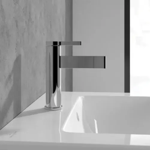 Villeroy & Boch Dawn Смеситель для раковины однорычажный без Выдвижной механизм слива, Хром TVW10610315161