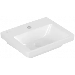 Villeroy & Boch Subway 3.0 Раковина компактная, 450 x 370 x 145 mm, Альпийский белый, без перелива 43704601