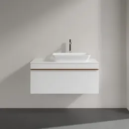 Villeroy & Boch Venticello Тумба под раковину, 1 выдвижной ящик, 957 x 436 x 502 mm, Glossy White / Glossy White A94805DH