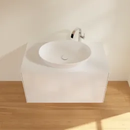 Villeroy & Boch Finion Тумба под раковину, с подсветкой, 2 выдвижных ящика, 1000 x 603 x 501 mm, Glossy White Lacquer G88100GF