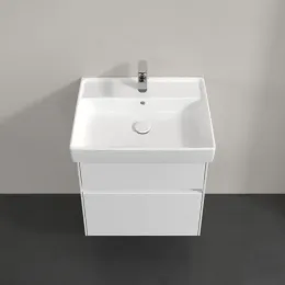 Villeroy & Boch Collaro Тумба под раковину, с подсветкой, 2 выдвижных ящика, 554 x 546 x 444 mm, Glossy White C008B0DH