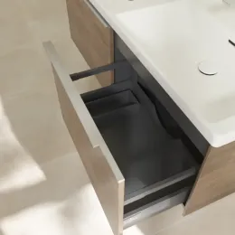 Villeroy & Boch Subway 3.0 Тумба под раковину, 2 выдвижных ящика, 1272 x 429 x 478 mm, Arizona Oak C56700VH