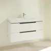 Villeroy & Boch Subway 2.0 Тумба под раковину, 2 выдвижных ящика, 987 x 520 x 449 mm, Glossy White A69710DH
