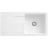 Villeroy & Boch Siluet 60 Мойка, включая Комплект слива с ручным управлением, выкл TitanCeram, 1000 x 510 mm, Альпийский белый CeramicPlus 333601R1