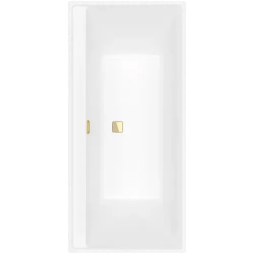 Villeroy & Boch Collaro Ванна, 1600 x 750 mm, Stone White UBA160COR2JV-RW