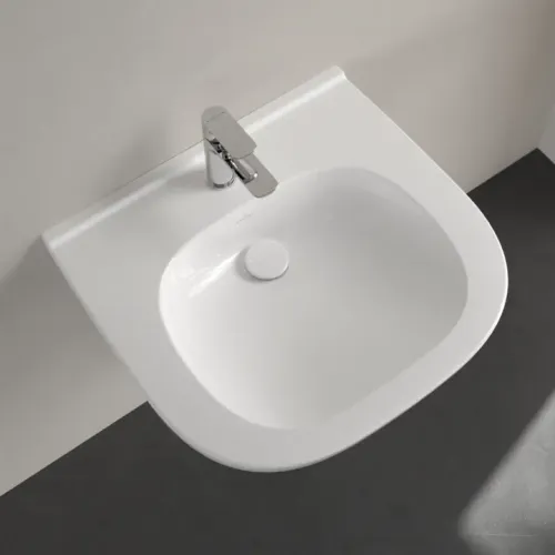 Villeroy & Boch ViCare Pаковина ViCare, 600 x 550 x 195 mm, Альпийский белый, без перелива 41196101