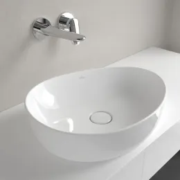 Villeroy & Boch Antao Раковина для установки на столешницу, 510 x 400 x 146 mm, Альпийский белый CeramicPlus, без перелива 4A7351R1