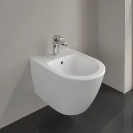 Villeroy & Boch Subway 2.0 Биде компактное, настенный, 355 x 480 mm, Альпийский белый 54060001