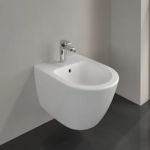 Villeroy & Boch Subway 2.0 Биде компактное, настенный, 355 x 480 mm, Альпийский белый 54060001