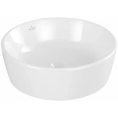 Villeroy & Boch Architectura Раковина для установки на столешницу, 450 x 450 x 155 mm, Альпийский белый, с переливом 5A254501