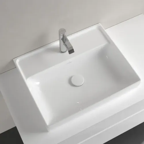 Villeroy & Boch Collaro Pаковина, 550 x 440 x 160 mm, Альпийский белый, без перелива 4A335601