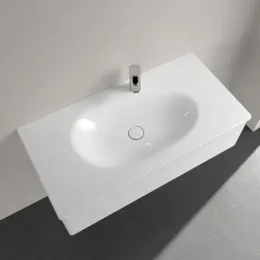 Villeroy & Boch Antao Pаковина для установки на тумбу, 1000 x 500 x 150 mm, Альпийский белый CeramicPlus, со скрытым переливом 4A76ABR1
