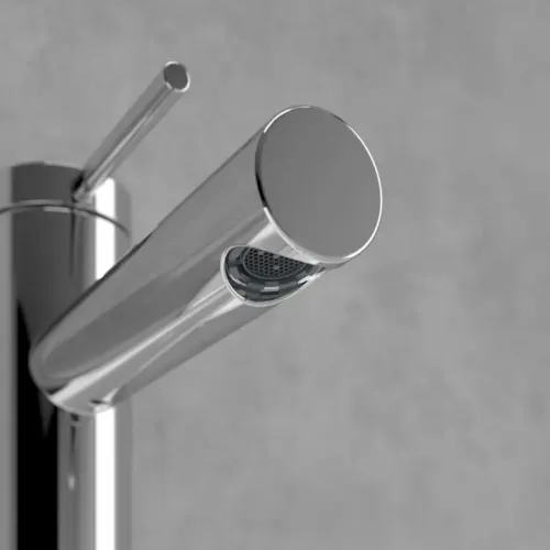 Villeroy & Boch Loop & Friends Смеситель для раковины однорычажный с комплектом слива со стяжкой, Хром TVW10610215361