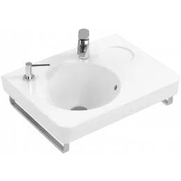 Villeroy & Boch Аксессуары Держатель для полотенец, 75 x 450 x 20 mm, нержавеющая сталь полированная 929645D7