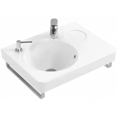 Villeroy & Boch Аксессуары Держатель для полотенец, 75 x 450 x 20 mm, нержавеющая сталь полированная 929645D7