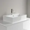 Villeroy & Boch Memento 2.0 Раковина для установки на столешницу, 600 x 420 x 140 mm, Альпийский белый CeramicPlus, с переливом 4A0760R1