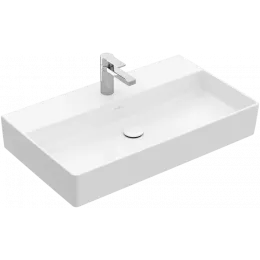 Villeroy & Boch Memento 2.0 Pаковина, 800 x 470 x 140 mm, Альпийский белый, без перелива, шлифованный 4A228L01