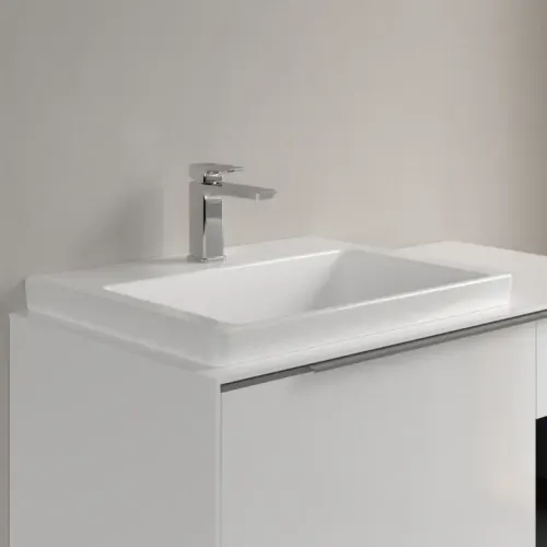 Villeroy & Boch Subway 3.0 Pаковина, 600 x 470 x 165 mm, Альпийский белый, без перелива, шлифованный 4A706L01