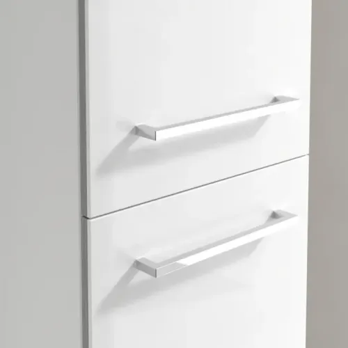 Villeroy & Boch Avento Шкаф-пенал, 2 двери, 350 x 1760 x 404 mm, Стекло белое A89401B4