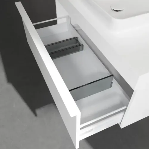 Villeroy & Boch Venticello Тумба под раковину, 1 выдвижной ящик, 957 x 436 x 502 mm, Glossy White / Glossy White A94602DH