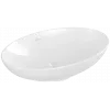 Villeroy & Boch Loop & Friends Раковина для установки на столешницу, 560 x 380 x 120 mm, Альпийский белый, с переливом 4A470001