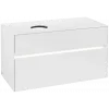 Villeroy & Boch Collaro Тумба под раковину, с подсветкой, 2 выдвижных ящика, 1000 x 548 x 500 mm, Glossy White / Glossy White C039B0DH