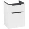 Villeroy & Boch Subway 2.0 Тумба под раковину, 2 выдвижных ящика, 440 x 590 x 351 mm, White Matt A90600MS