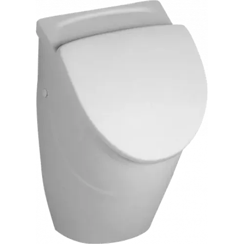 Villeroy & Boch O.novo Писсуар компактный, с отверстиями для крепежа крышки, с меткой, Скрытый подвод воды, 290 x 245 mm, Альпийский белый CeramicPlus 755706R1