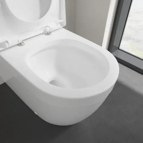 Villeroy & Boch Architectura Унитаз-компакт с открытым смывным краем, напольный, Альпийский белый 5691R001