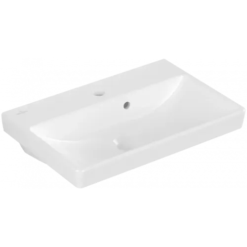 Villeroy & Boch Avento Раковина компактная, 550 x 370 x 180 mm, Альпийский белый, с переливом 4A005501