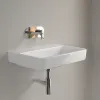 Villeroy & Boch O.novo Pаковина, 650 x 460 x 175 mm, Альпийский белый, без перелива, задняя сторона и нижняя сторона шлифованные 4A41KF01