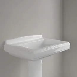 Villeroy & Boch Hommage Pаковина, 750 x 580 x 200 mm, Альпийский белый CeramicPlus, с переливом 7101A1R1