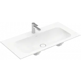 Villeroy & Boch Finion Pаковина для установки на тумбу, 1000 x 500 x 160 mm, Альпийский белый CeramicPlus, без перелива, нешлифованный 4164A2R1