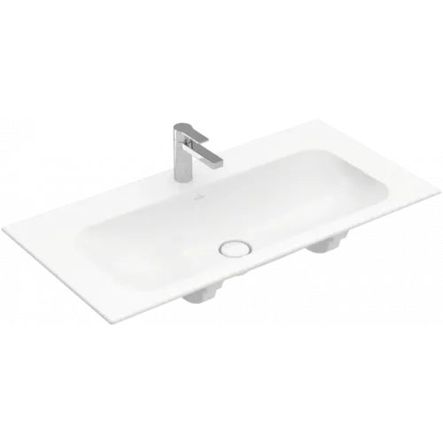 Villeroy & Boch Finion Pаковина для установки на тумбу, 1000 x 500 x 160 mm, Альпийский белый CeramicPlus, без перелива, нешлифованный 4164A2R1