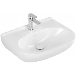 Villeroy & Boch O.novo Pаковина, 600 x 490 x 200 mm, Альпийский белый, без перелива 51606101