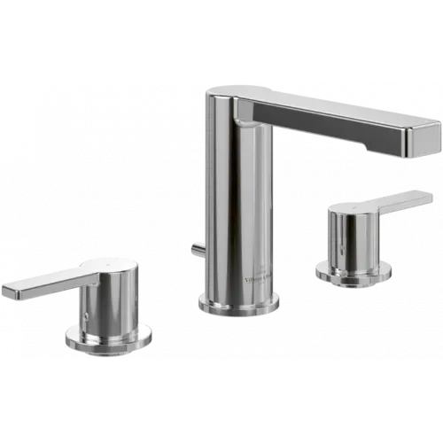 Villeroy & Boch Architectura Смеситель для ванны двухвентильный с комплектом слива со стяжкой, Хром TVW10310811061