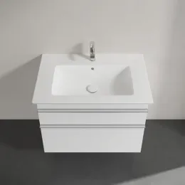 Villeroy & Boch Venticello Тумба под раковину, 2 выдвижных ящика, 753 x 590 x 502 mm, Glossy White / Glossy White A92501DH