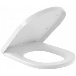 Villeroy & Boch Subway 2.0 Сиденье с крышкой для унитаза, с функцией автоматического опускания (SoftClosing), со снимаемым сиденьем (QuickRelease), Альпийский белый 9M86S101