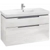 Villeroy & Boch Subway 2.0 Тумба под раковину, 2 выдвижных ящика, 987 x 590 x 449 mm, White Wood A91500E8