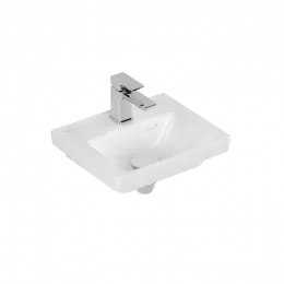 Villeroy & Boch Subway 3.0 Раковина компактная, 370 x 305 x 130 mm, Альпийский белый CeramicPlus, без перелива 437038R1