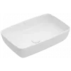 Villeroy & Boch Artis Раковина для установки на столешницу, 580 x 385 x 130 mm, Альпийский белый, без перелива 41725801
