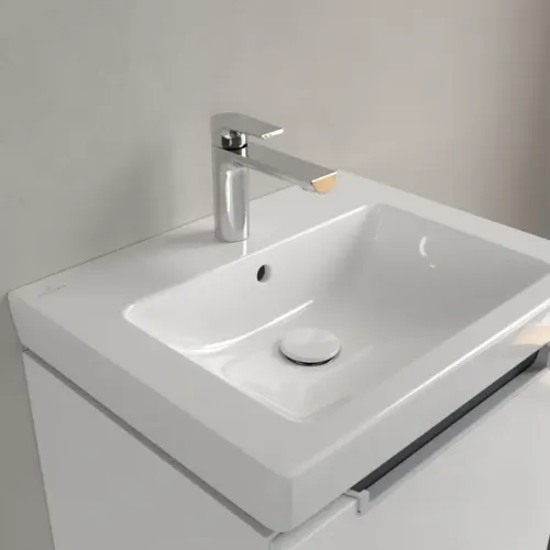 Villeroy & Boch Subway 2.0 Pаковина, 550 x 440 x 150 mm, Альпийский белый, с переливом 7113F501