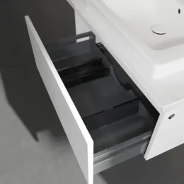 Villeroy & Boch Legato Тумба под раковину, 1 выдвижной ящик, 800 x 380 x 500 mm, White Wood / White Wood B67800E8