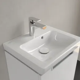 Villeroy & Boch Subway 2.0 Раковина компактная, 450 x 370 x 155 mm, Альпийский белый, с переливом 7315F501