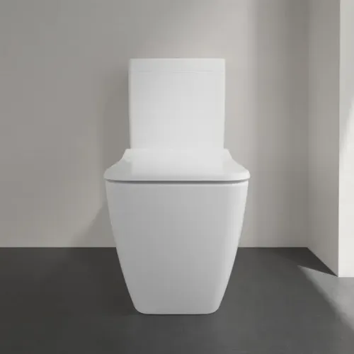 Villeroy & Boch Venticello Сиденье с крышкой для унитаза SlimSeat (Wrapover), с функцией автоматического опускания (SoftClosing), со снимаемым сиденьем (QuickRelease), Альпийский белый 9M79S101
