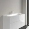 Villeroy & Boch Finion Pаковина для установки на тумбу, 1000 x 500 x 160 mm, Альпийский белый CeramicPlus, без перелива, нешлифованный 4164A2R1