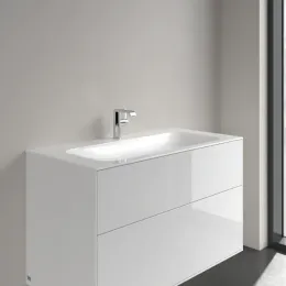 Villeroy & Boch Finion Pаковина для установки на тумбу, 1000 x 500 x 160 mm, Альпийский белый CeramicPlus, без перелива, нешлифованный 4164A2R1