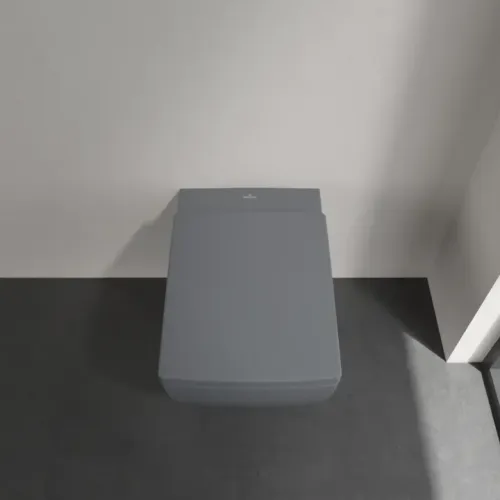 Villeroy & Boch Memento 2.0 Сиденье с крышкой для унитаза, с функцией автоматического опускания (SoftClosing), со снимаемым сиденьем (QuickRelease), Graphite 8M24S1I4